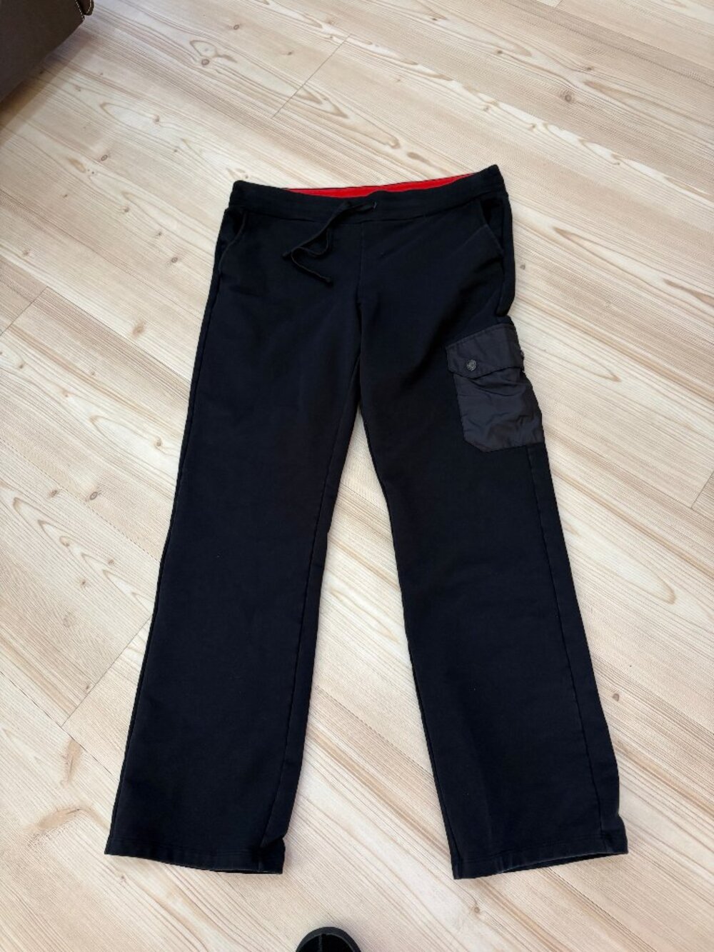Lauren Ralph Lauren Jet Black Active Joggers with Cargo Pocket